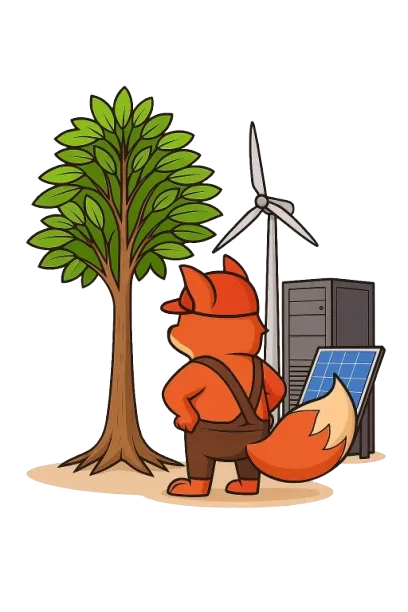 Ludo présente l'infrastructure éco-responsable